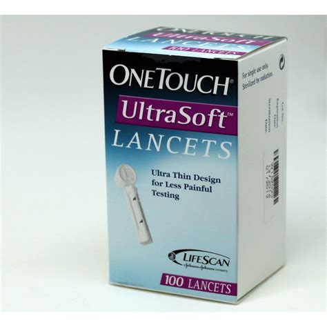 One Touch UltraSoft Lancets 100 S Shopee Malaysia