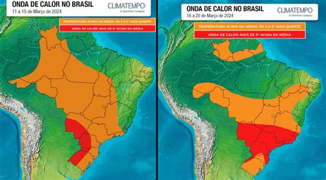 Novo Mapa Onda De Calor Sufocante Será Maior E Vai Até O Fim Do Verão