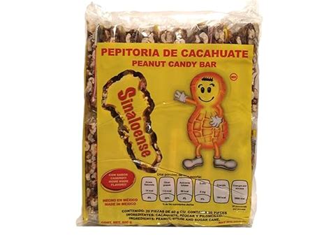 Pepitoria Sinaloense Palanquetas De Cacahuate Mexicanas