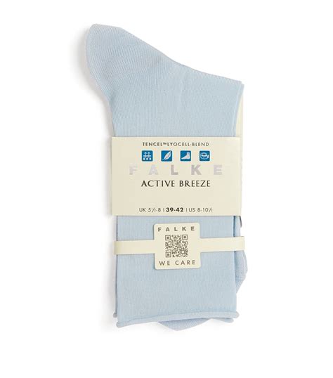 Womens Falke Blue Active Breeze Ankle Socks Harrods UK