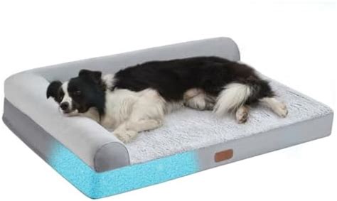 Cama de espuma viscoelástica para perros grandes camas ortopédicas