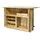 Loon Peak Tustin Wooden Bar With Wine Storage Wayfair