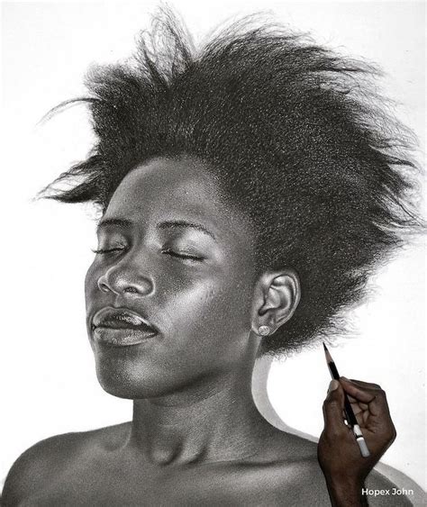 Nigerian Artist Creates Larger Than Life Hyperrealistic Portraits