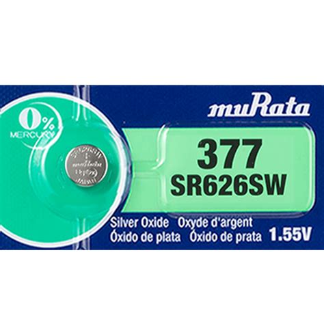 Murata Battery Sr Sw Formerly Sony V Silver Oxide Battery