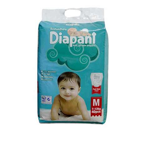 Bashundhara Diapant Baby Diaper M Kg Pcs Ehavene