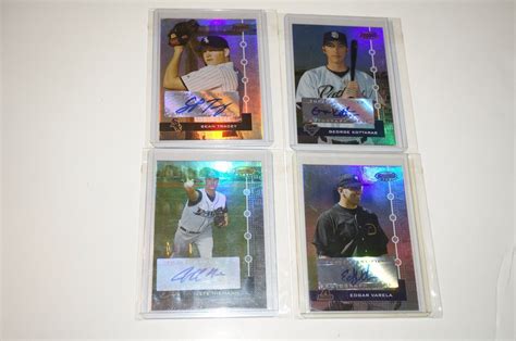 Lot Of 4 2005 Bowmans Best First Year Tracey Kottaras Varela 1