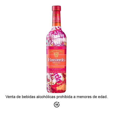 Mezcal El Recuerdo Mezcal Joven Ml Walmart