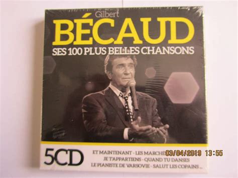 Ses Plus Belles Chansons Gilbert Becaud Amazon Fr Cd Et Vinyles