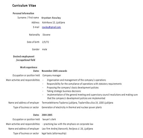 10 Law Curriculum Vitae Template Business Psd Excel Word Pdf