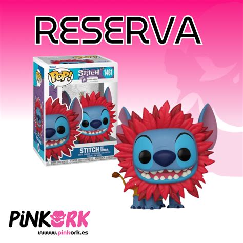 Funko POP Disney Stitch As Simba 1461 Reserva