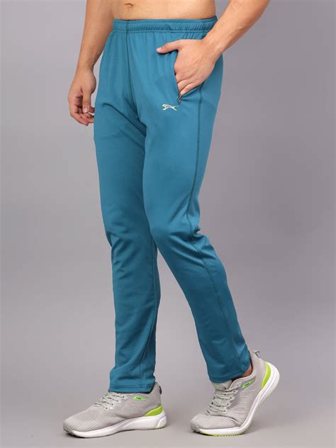 Stretchable Track Pants Polyester Airforce Shivnaresh