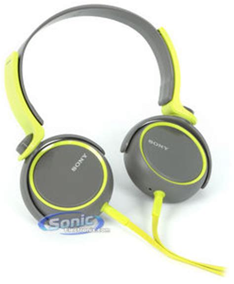 Sony MDR XB400 Green XB Series Extra Bass Headphones MDR XB400 GRN