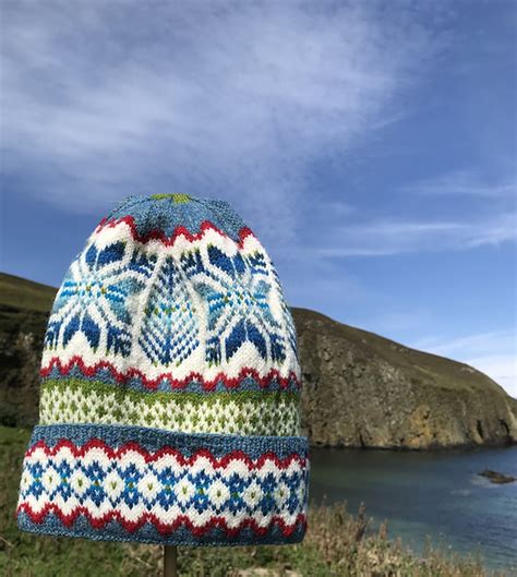 Ravelry Knitting Jenny Fair Isle Fisherman S Kep Hat Pattern By