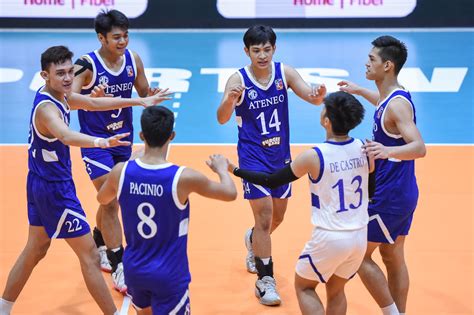 Ateneo Scores Spikers Turf Breakthrough Nu Stays Undefeated