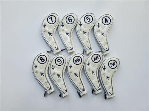 9Pcs George Geesten Golf Head Cover Golf Irons Hea Grandado