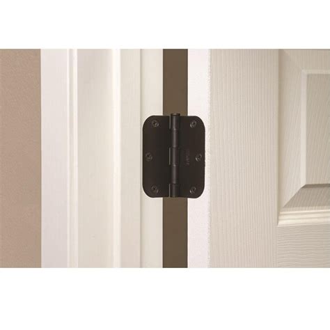 Everbilt In Oil Rubbed Bronze In Radius Security Door