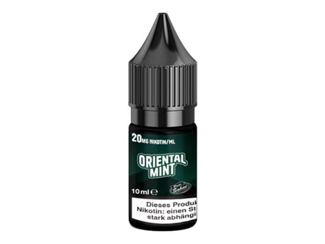 Erste Sahne Oriental Mint 10ml Hybrid Nikotinsalz Liquid 7 95