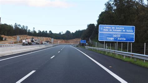 El Primer Tramo De La Autov A Nadela Sarria Abrir A Por Completo Este