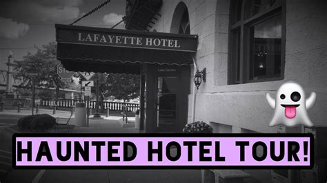 Haunted Hotel Tour Lafayette Hotel Marietta Ohio Spooky Vlogmas Youtube