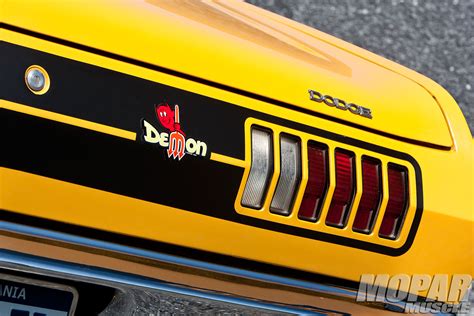 1971 Dodge Demon Sizzler Exclusive Photos Hot Rod Network