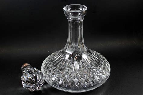 Waterford Crystal Ships Decanter Lismore Pattern