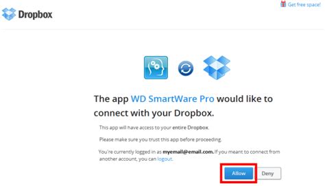 Comment Cr Er Une Sauvegarde Dans Un Compte Dropbox En Utilisant Wd