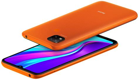 Смартфон Xiaomi Redmi 9C 3 64Gb NFC Sunrise Orange купить по цене 1