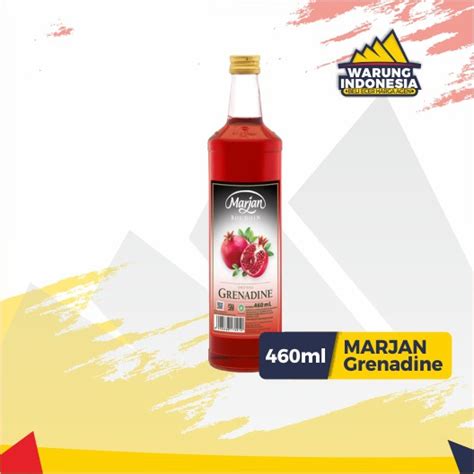 Jual Syrup Marjan Grenadine 460ml Shopee Indonesia