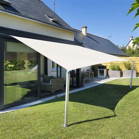 Outsunny Tenda Tendone Parasole Rettangolare Colore Crema Dimensione