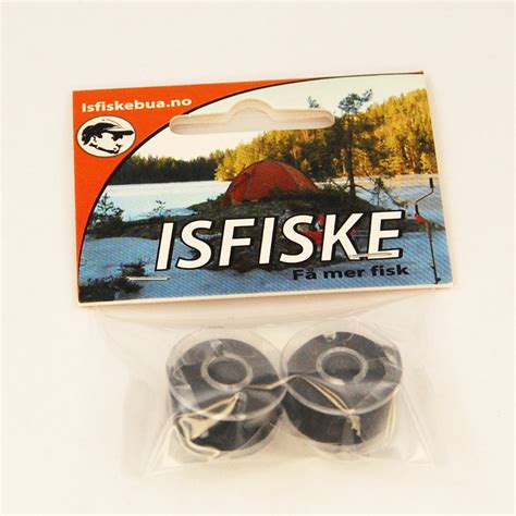 bindetrad strekk svart isfiskebua