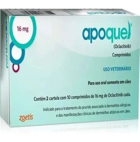 Apoquel Dermatol Gico Mg Original Caixa Comprimidos Frete Gr Tis