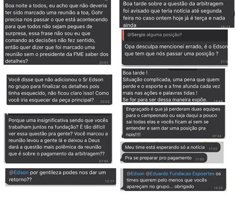 Sem Respostas Desentendimento Entre Diretores Da FME Deixa Atletas