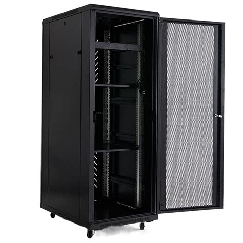 32u Server Cabinet Network Rack 19 Inch Cabinet Glass Door Rack