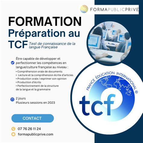 Formation Préparation au TCF Test de connaissance de la langue