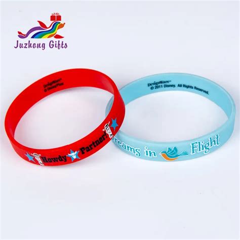 Custom Silicone Wristband Printing Machine Made Silicone Band - Buy ...