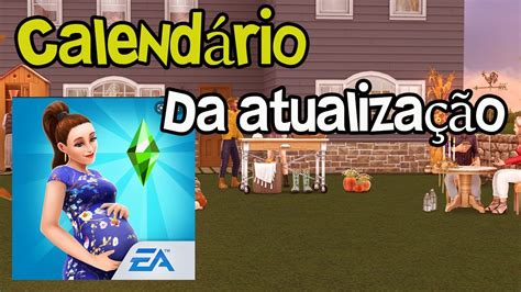 Calend Rio Da Atualiza O Outono Encantador No The Sims Freeplay Youtube