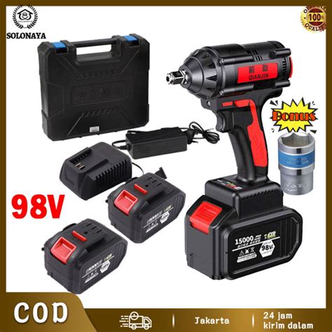 Mesin Bor Cordless Impact Wrench Brushless Cordless Impact Wrench Bor