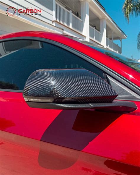 Mustang 2015-2023 Exterior Carbon Fiber Mirror Covers -US or EU Spec ...