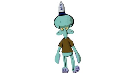 Squidward 3D model showcase + making of - Finished Projects - Blender ...