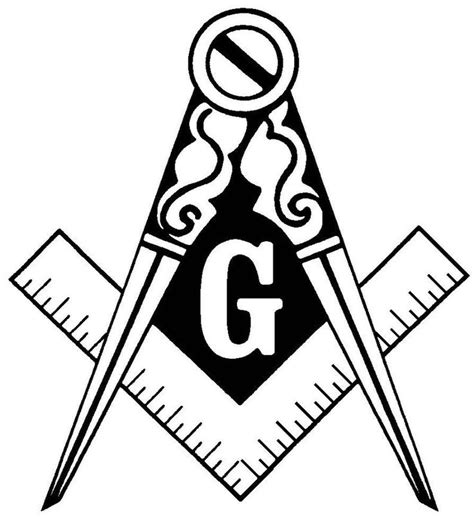 Freemason Mason Compass DXF File Good For Use On CNC Machines Lasers