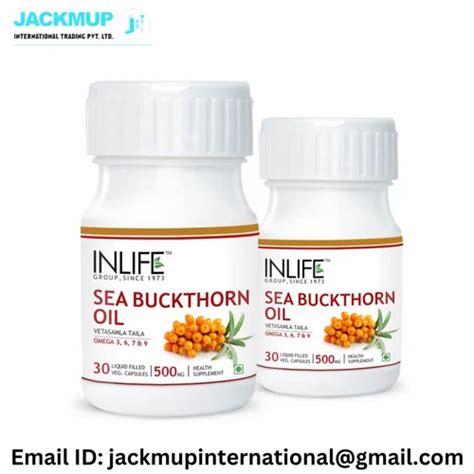 Sea Buckthorn Oil Capsule Capsules At Rs Bottle In Nagpur