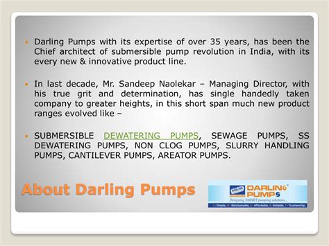 Ppt Darling Pumps Get Best Pumping Solution In India Powerpoint