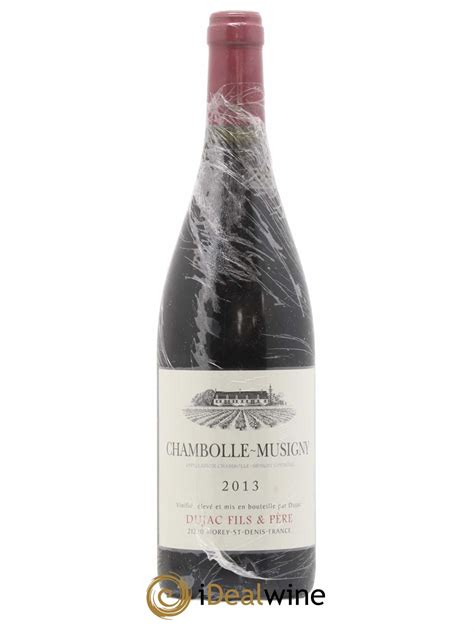 Buy Chambolle Musigny Dujac Fils et Père 2013 lot 3701