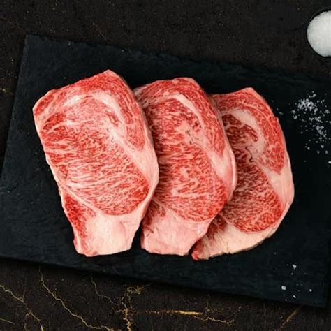 Buy Japanese Wagyu Ribeye Steak Trio Crowd Cow In Wagyu Ribeye