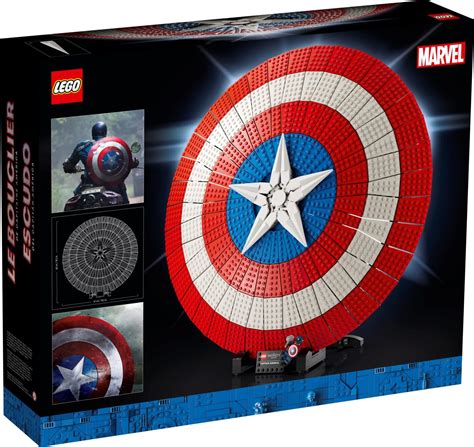 LEGO Reveals A 3128 Piece Captain America S Shield 76262 Jay S