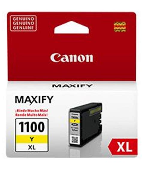 CARTUCHO CANON PGI 1100 XL AMARILLO SoluCom Centro De Servicio