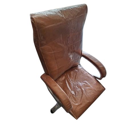 Leatherette High Back Boss Office Revolving Chair Fixed Arm At Rs 3500