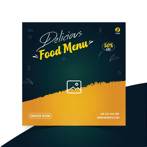 velozes Comida social meios de comunicação postar modelo frango