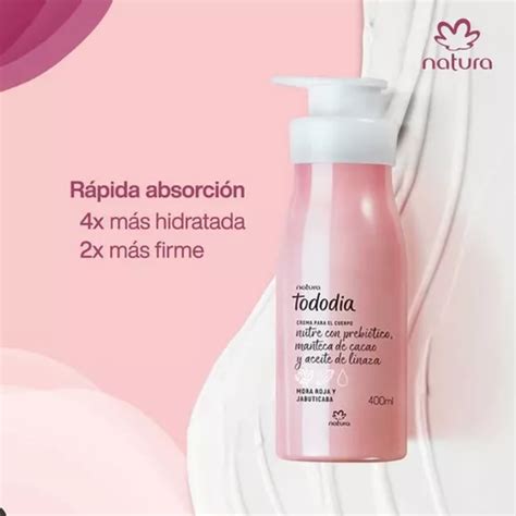 Natura Tododia Crema Corporal Mora Roja Y Jabuticaba 400 Ml En Venta En