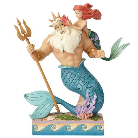 Ariel-&-King-Triton-Jim-Shore | The Music Box Company